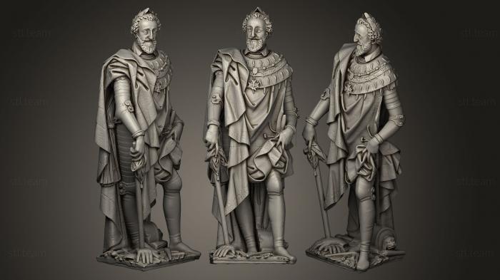 Статуи античные и исторические Henri IV